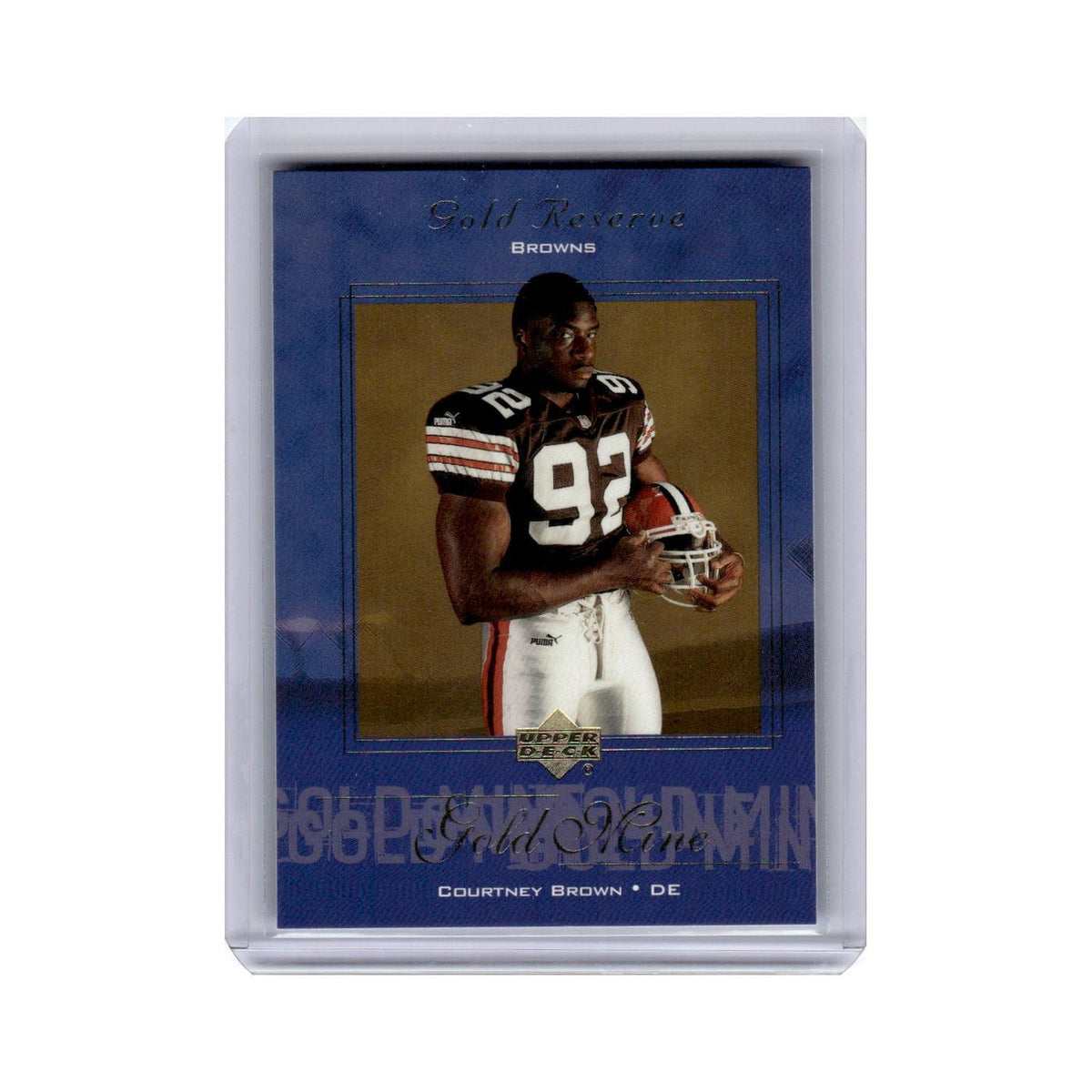 Courtney Brown 2000 Upper Deck Gold Reserve Mine #GM9 Cleveland Browns NM