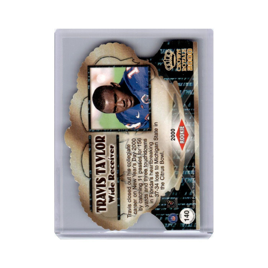 Travis Taylor Rookie #/499 2000 Pacific Crown Royale #140 Florida Gators NM