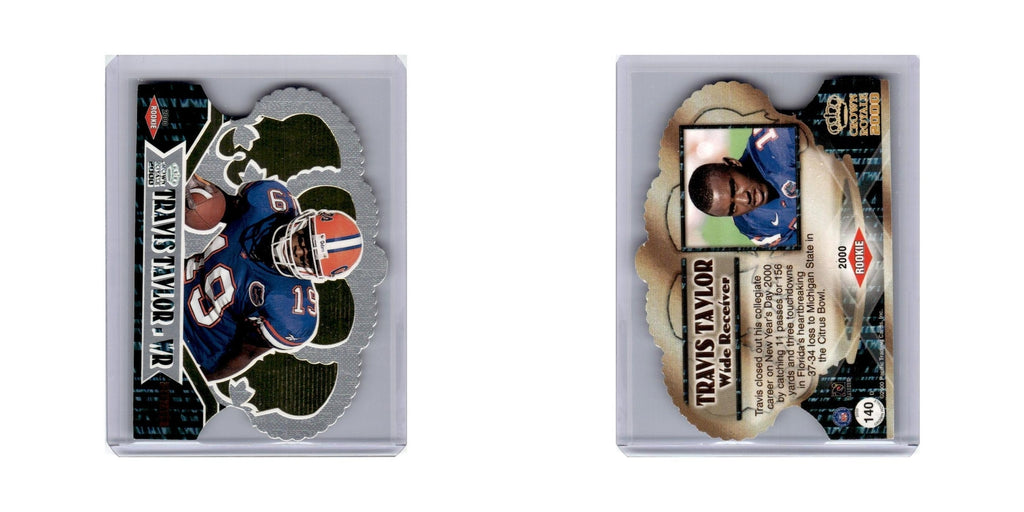 Travis Taylor Rookie #/499 2000 Pacific Crown Royale #140 Florida Gators NM