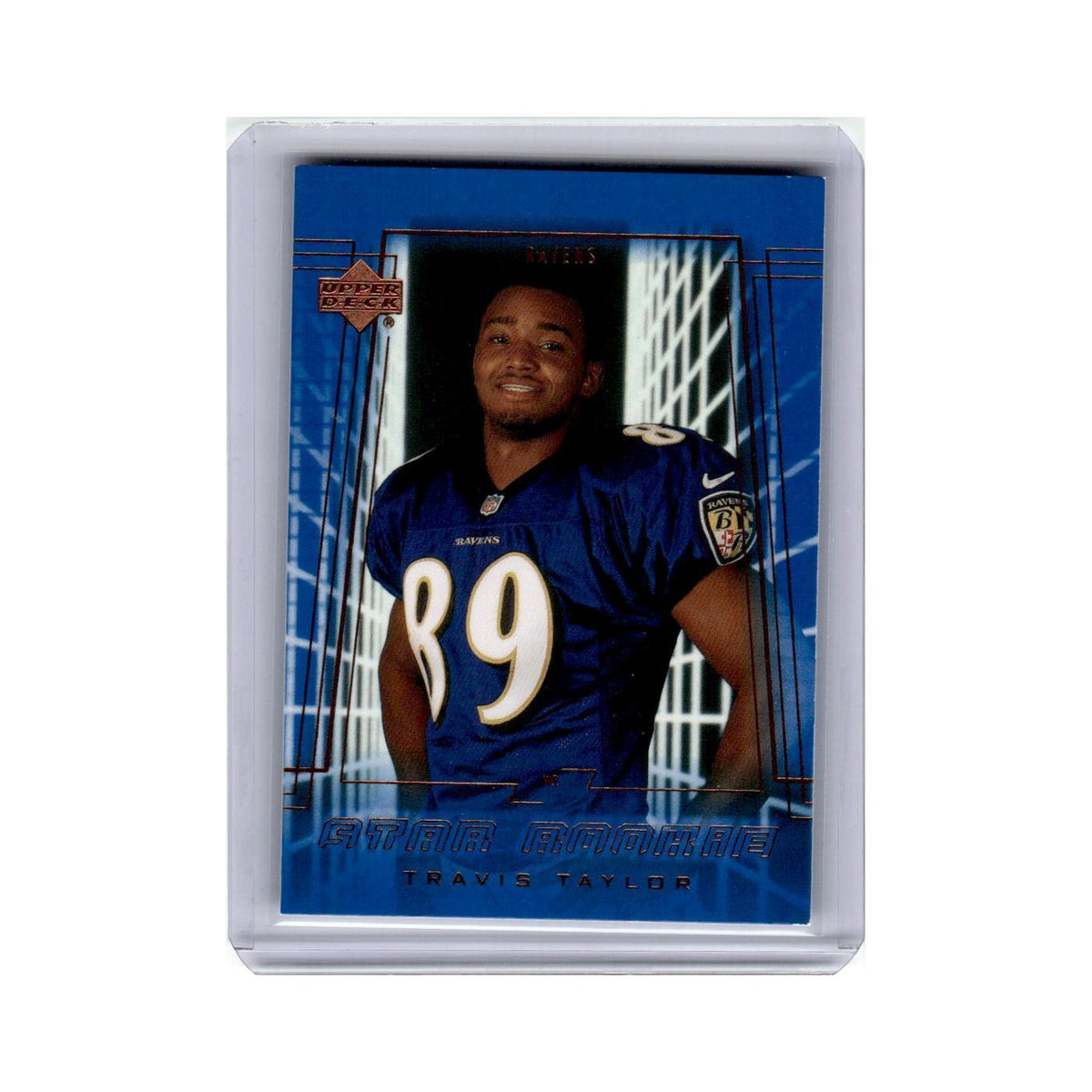 Travis Taylor 2000 Upper Deck Star Rookie #259 Baltimore Ravens Football Card NM