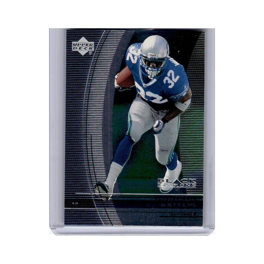 Ricky Watters 1999 Upper Deck Black Diamond #97 Seattle Seahawks NM
