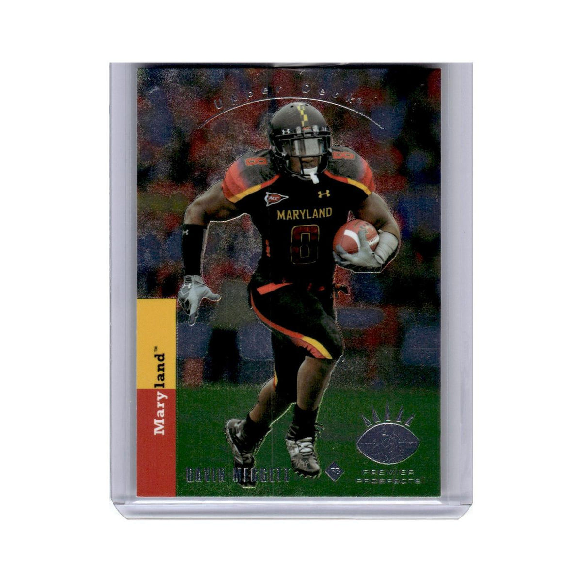 Davin Meggett 2012 Upper Deck #SP20 Maryland Terrapins Football Card NM