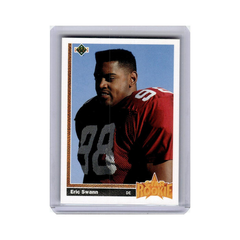 Eric Swann Rookie 1991 Upper Deck #15 Phoenix Cardinals Football Card NM