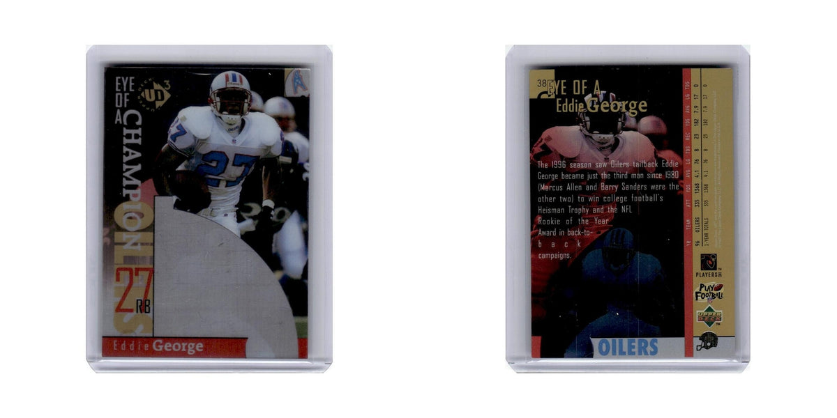 Eddie George 1997 Upper Deck UD3 #38 Football Card NM