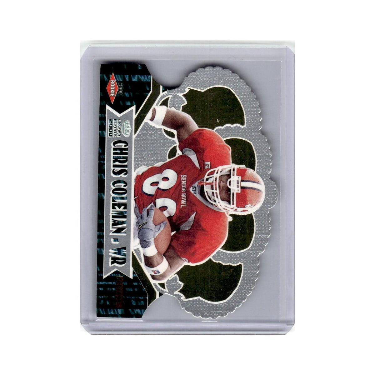 Chris Coleman Rookie #/499 2000 Pacific Crown Royale #116 NC State Wolfpack NM