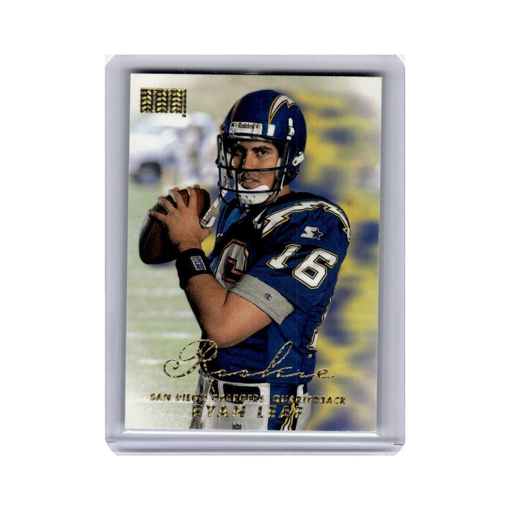 Ryan Leaf Rookie 1998 Skybox Premium #224 San Diego Chargers Football Card NM