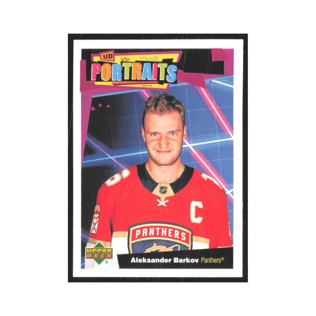 2020 Upper Deck UD Portraits Aleksander Barkov Florida Panthers #P-37