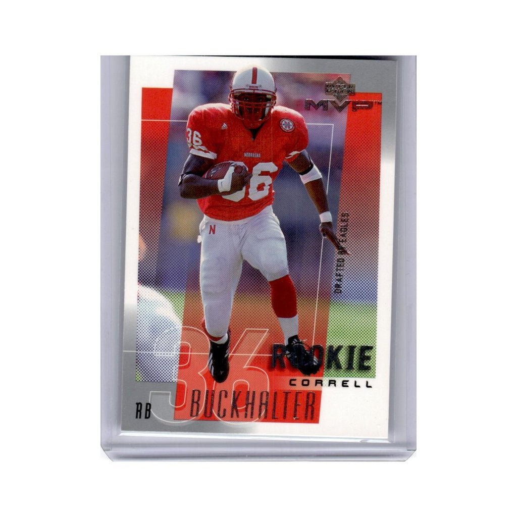 Correll Buckhalter Rookie 2001 Upper Deck MVP #300 Philadelphia Eagles NM