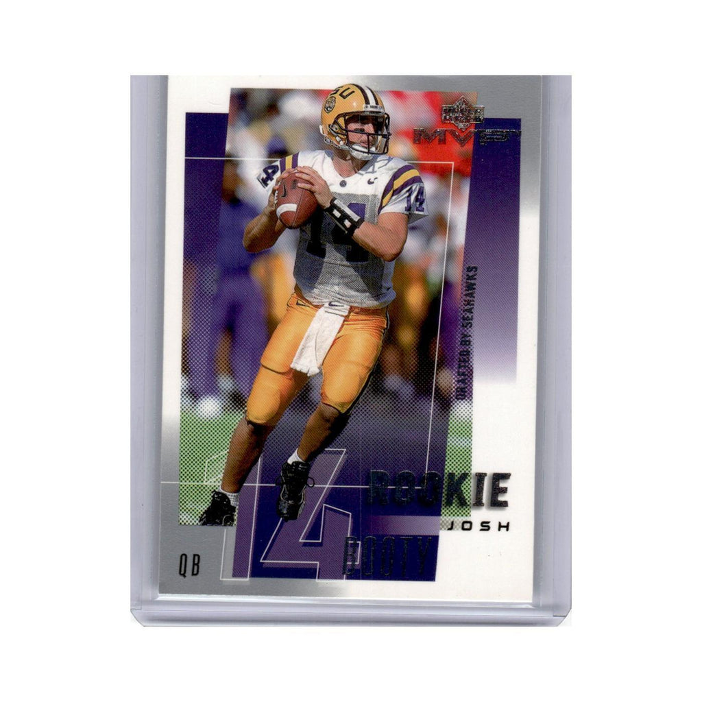 Josh Booty Rookie 2001 Upper Deck MVP #282 Seattle Seahawks Football Card NM