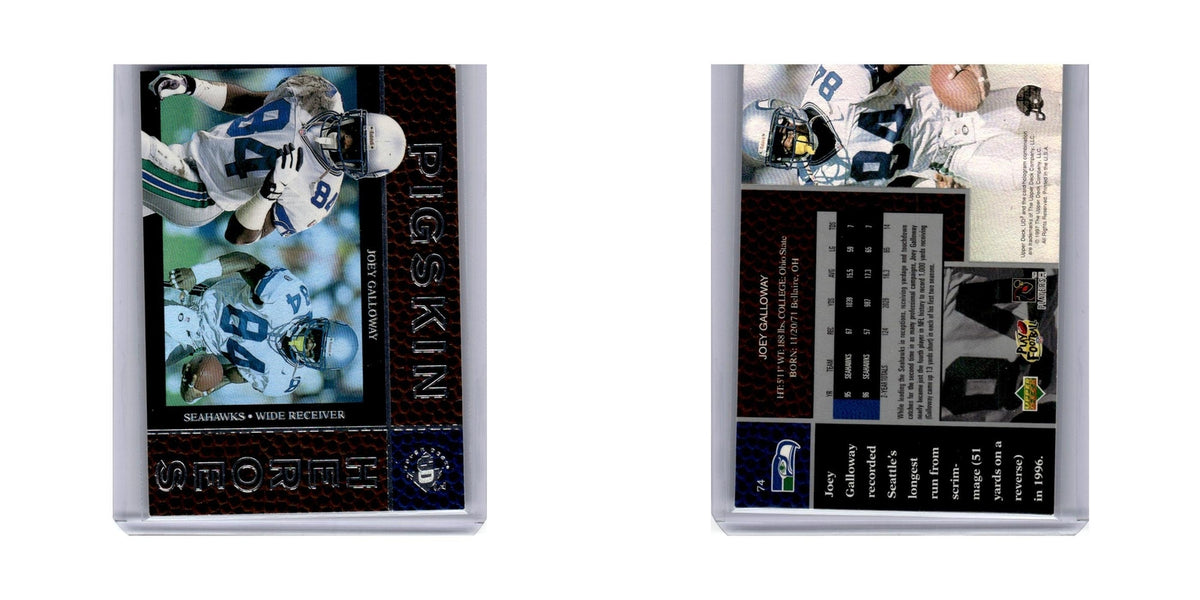 Joey Galloway 1997 Upper Deck UD3 #74 Seattle Seahawks Football Card NM