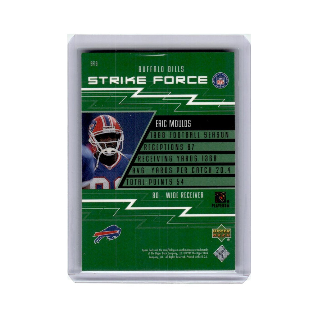 Eric Moulds 1999 Upper Deck Strike Force #SF16 Buffalo Bills Football Card NM