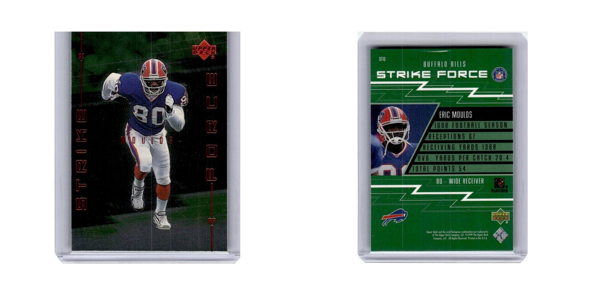 Eric Moulds 1999 Upper Deck Strike Force #SF16 Buffalo Bills Football Card NM