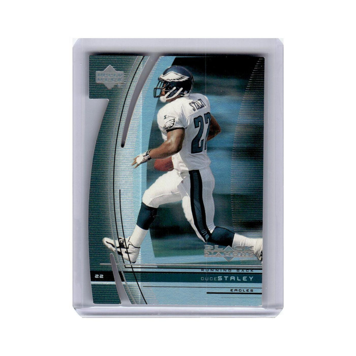 Dice Staley 1999 Upper Deck Black Diamond #80 Philadelphia Eagles NM