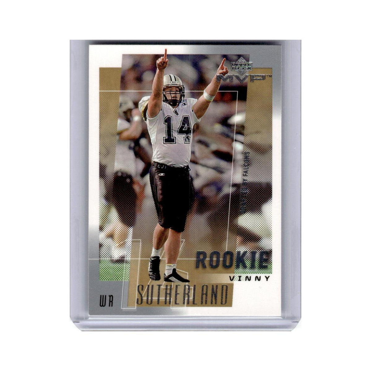 Vinny Sutherland Rookie 2001 Upper Deck MVP #318 Atlanta Falcons NM