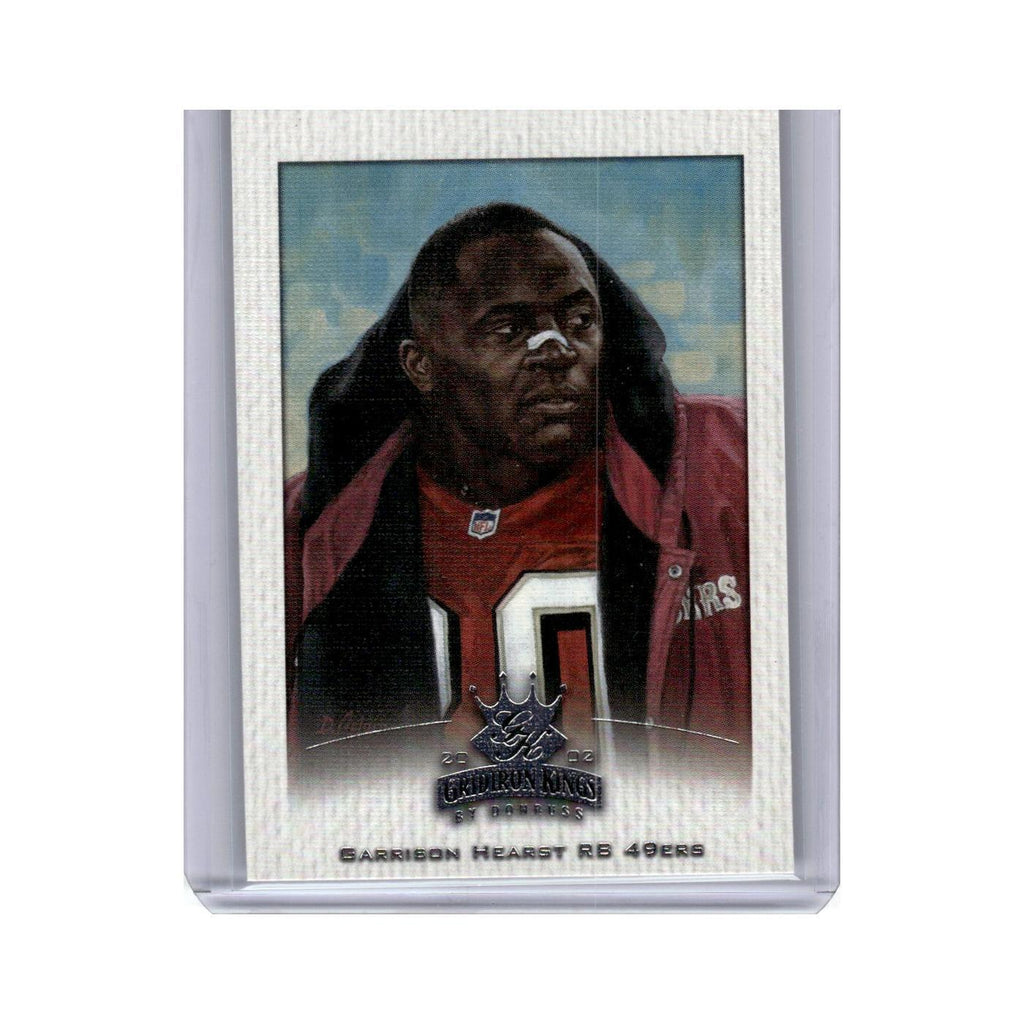Garrison Hearst 2002 Donruss Gridiron Kings #84 San Francisco 49ers NM