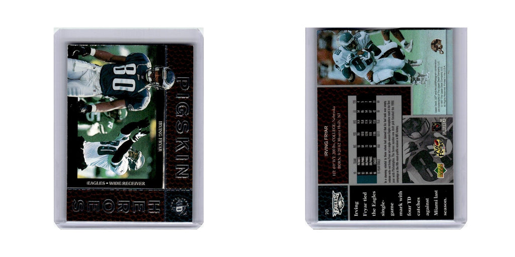 Irving Fryar 1997 Upper Deck UD3 #70 Philadelphia Eagles Football Card NM