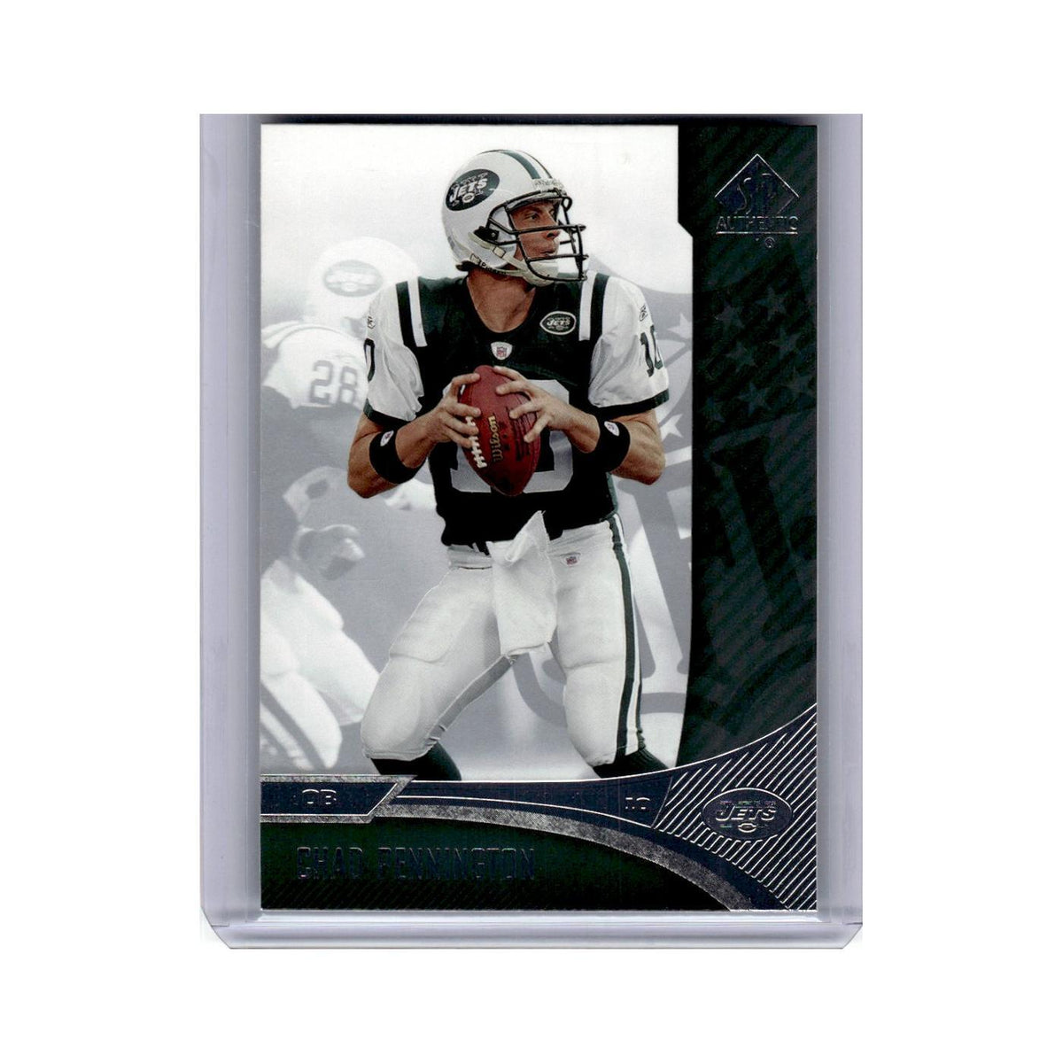 Chad Pennington 2006 SP Authentic #61 New York Jets Football Card NM