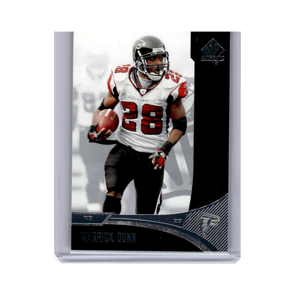 Warrick Dunn 2006 SP Authentic #5 Atlanta Falcons Football Card NM