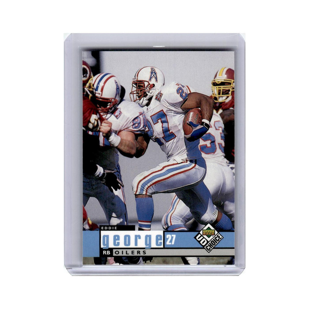 Eddie George 1998 UD Choice #184 Tennessee Oilers Football Card NM