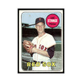 1969 Topps (Damaged) Lee Stange Red Sox #148