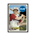 1969 Topps (Damaged) Tommy Helms Reds #70