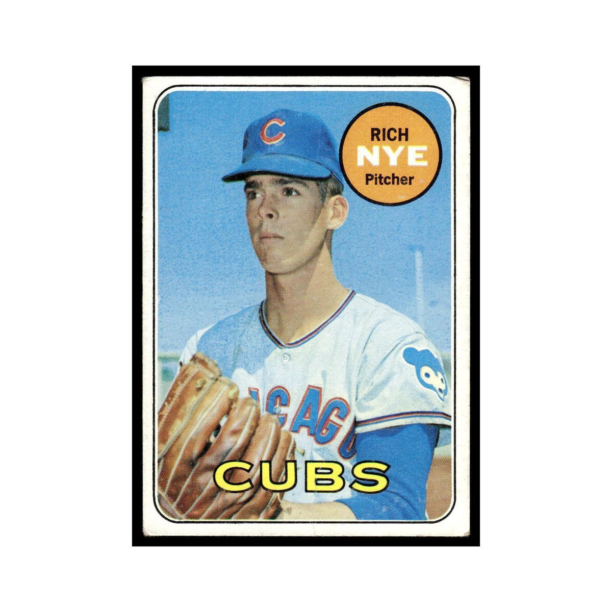 1969 Topps (Damaged) Rich Nye Cubs #88
