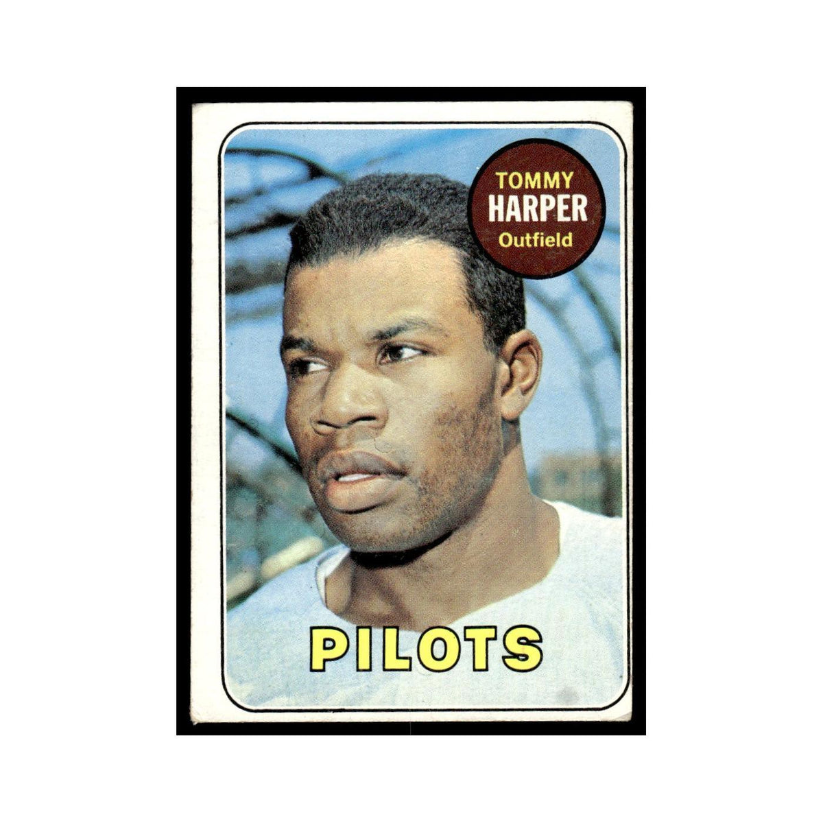 1969 Topps (Damaged) Tommy Harper Seattle Pilots #42