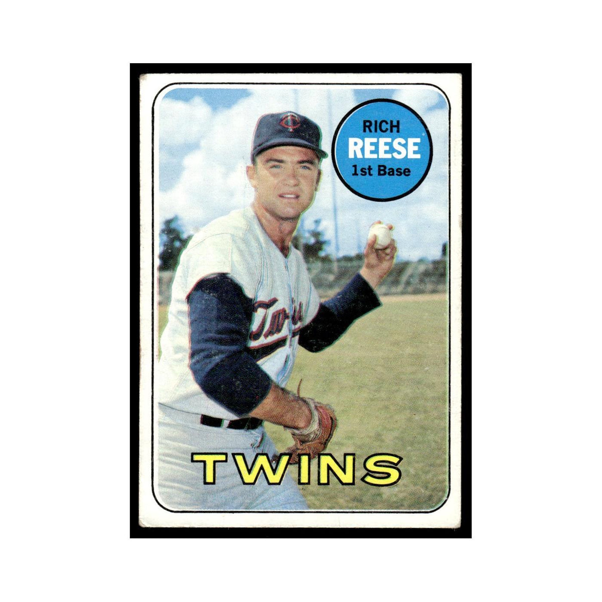 1969 Topps (Damaged) Rich Reese Twins #56