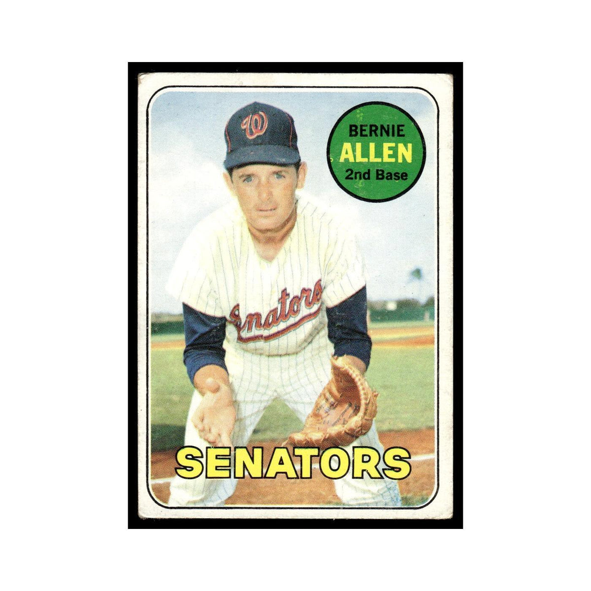 1969 Topps (Damaged) Bernie Allen Washington Senators #27
