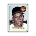 1969 Topps (Damaged) Roberto Pena Padres #184