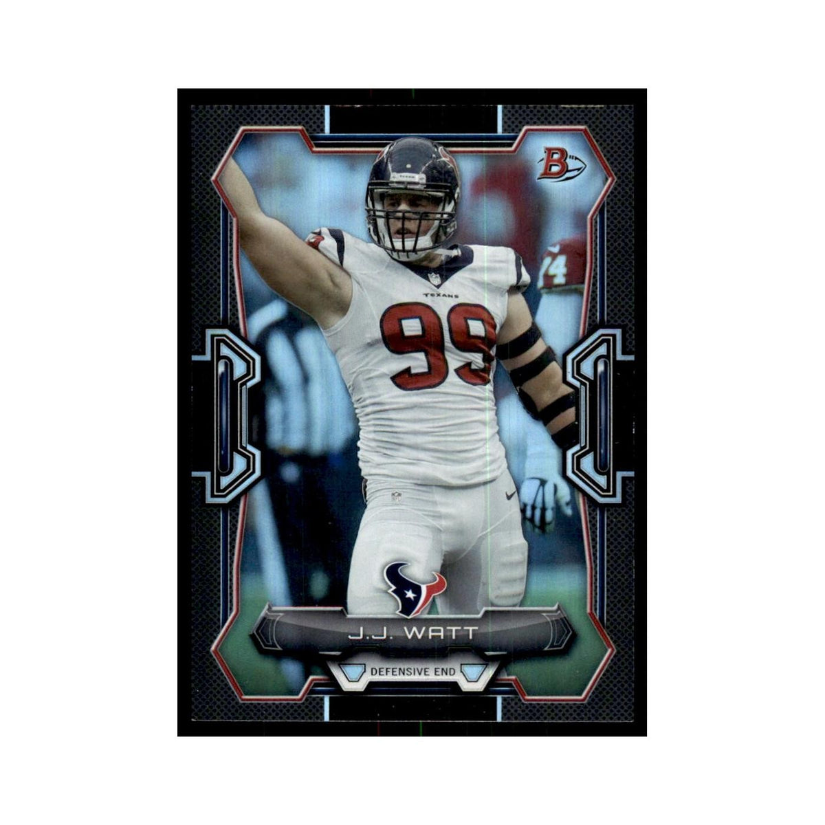 2015 Bowman Foil J.J. Watt Football Cards #49