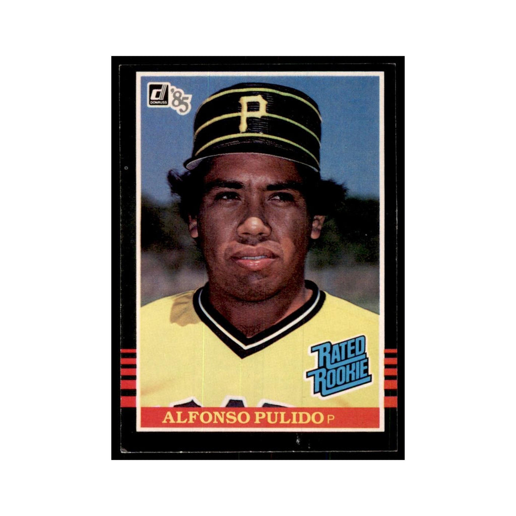 1985 Donruss Alfonso Pulido Baseball Cards #34