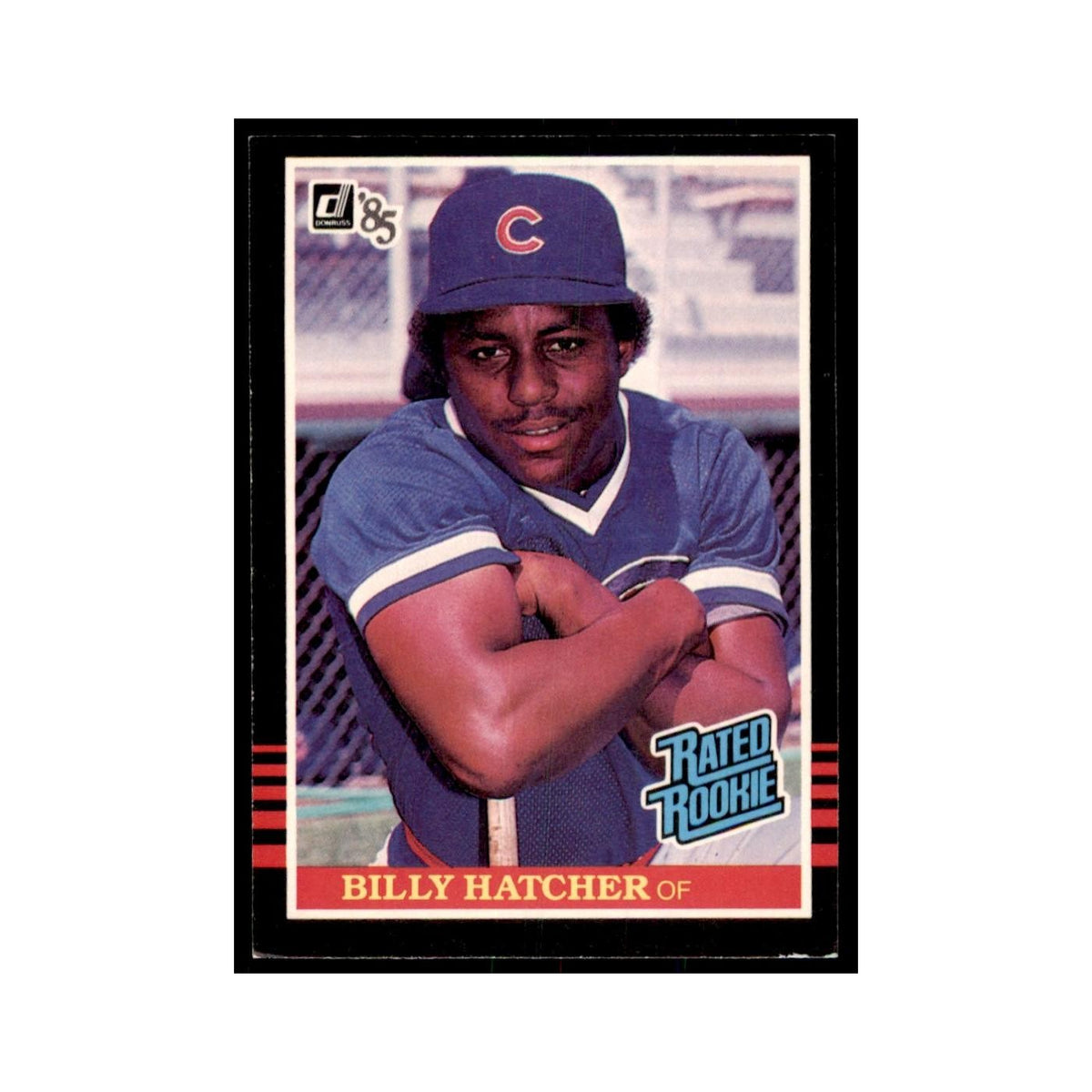 1985 Donruss Billy Hatcher Baseball Cards #41