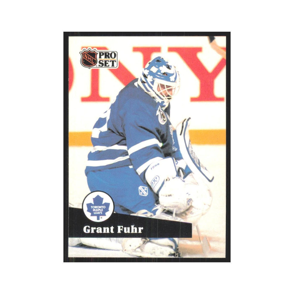 1991 Pro Set Grant Fuhr Toronto Maple Leafs #494