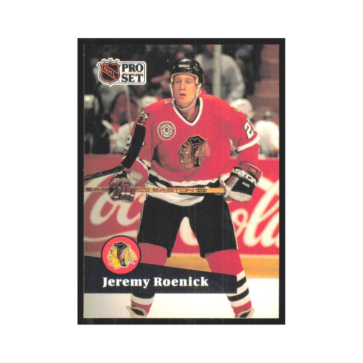 1991 Pro Set Jeremy Roenick Chicago Blackhawks #40