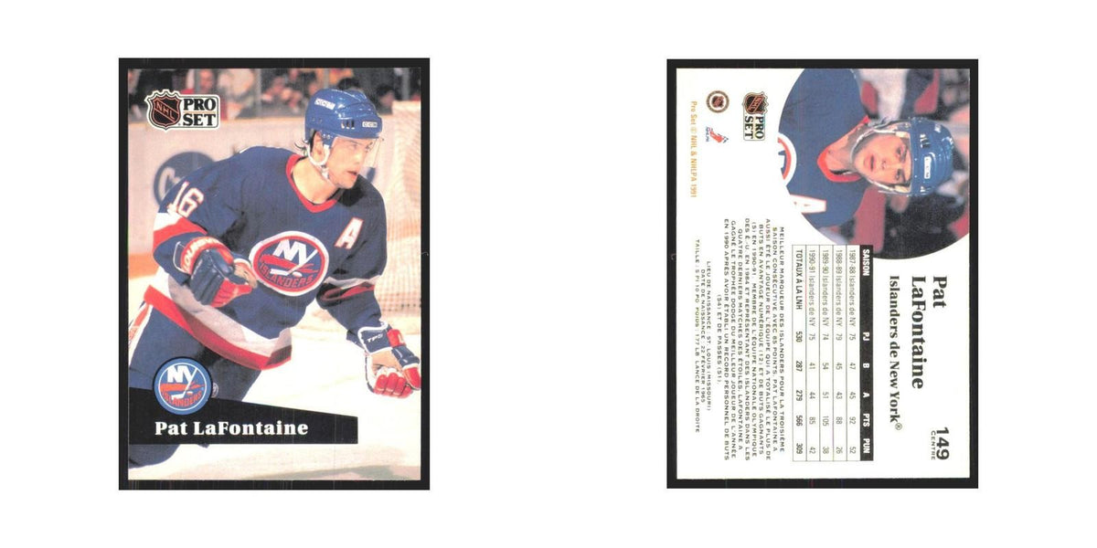 1991 Pro Set Pat LaFontaine New York Islanders #149