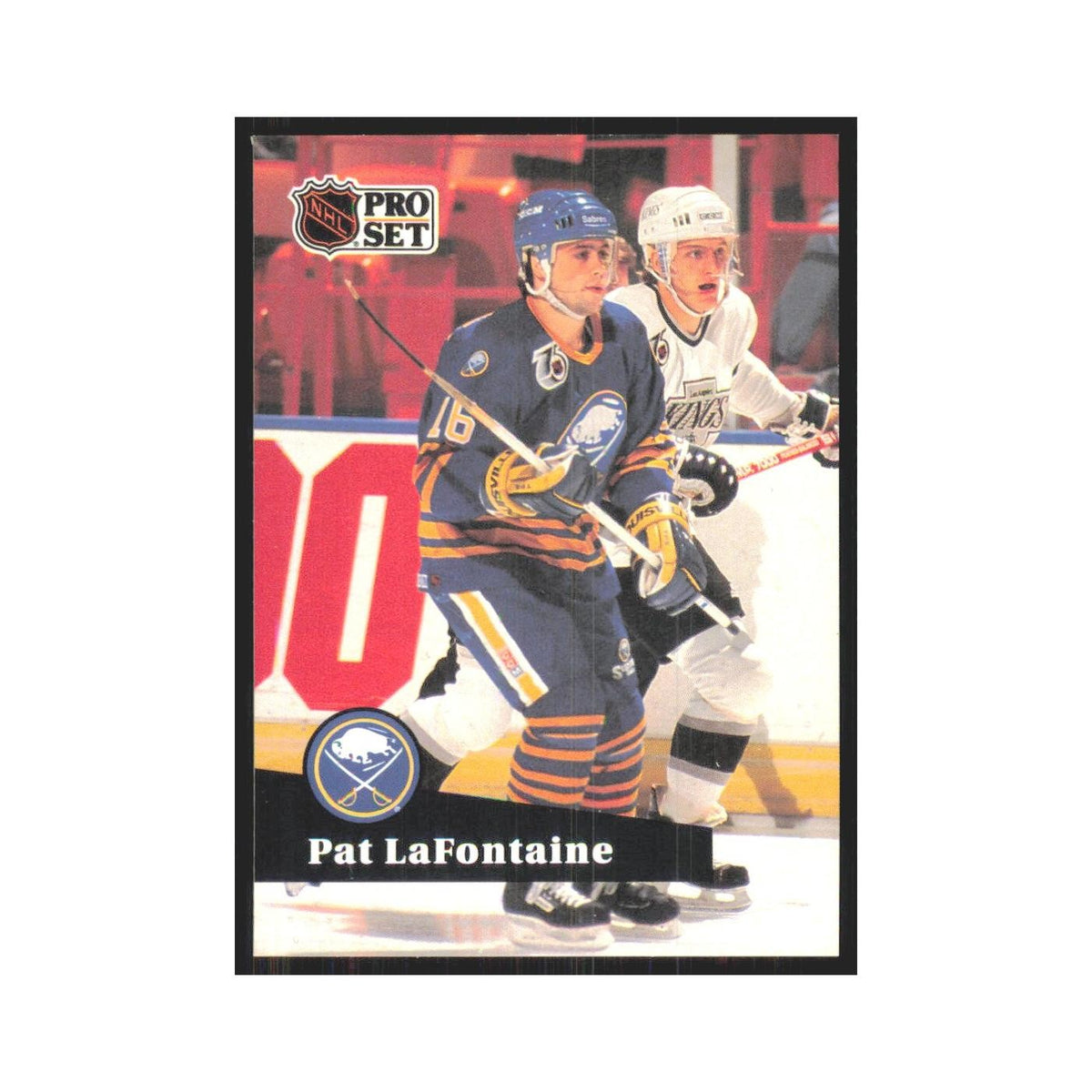 1991 Pro Set Pat LaFontaine Buffalo Sabres #358