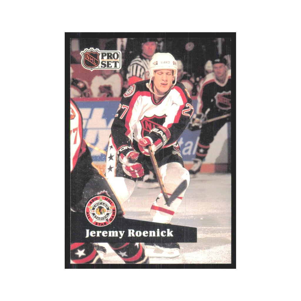 1991 Pro Set Jeremy Roenick Chicago Blackhawks #280