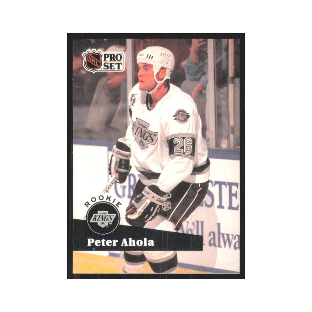 1991 Pro Set Peter Ahola RC Los Angeles Kings #540