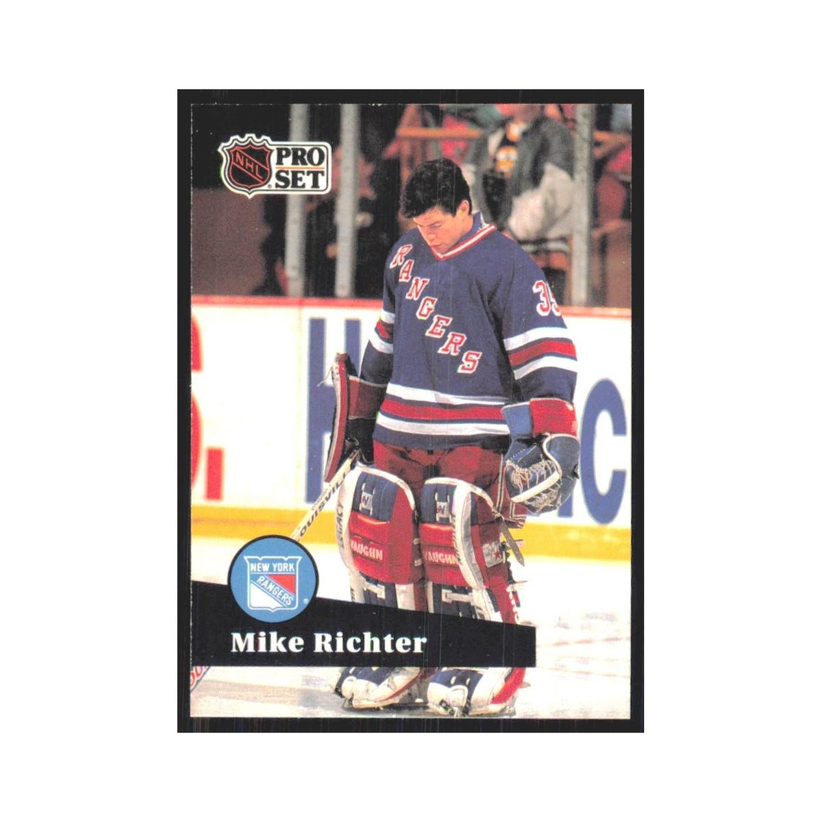 1991 Pro Set Mike Richter New York Rangers #161