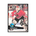 1991 Pro Set Ed Belfour Chicago Blackhawks #600
