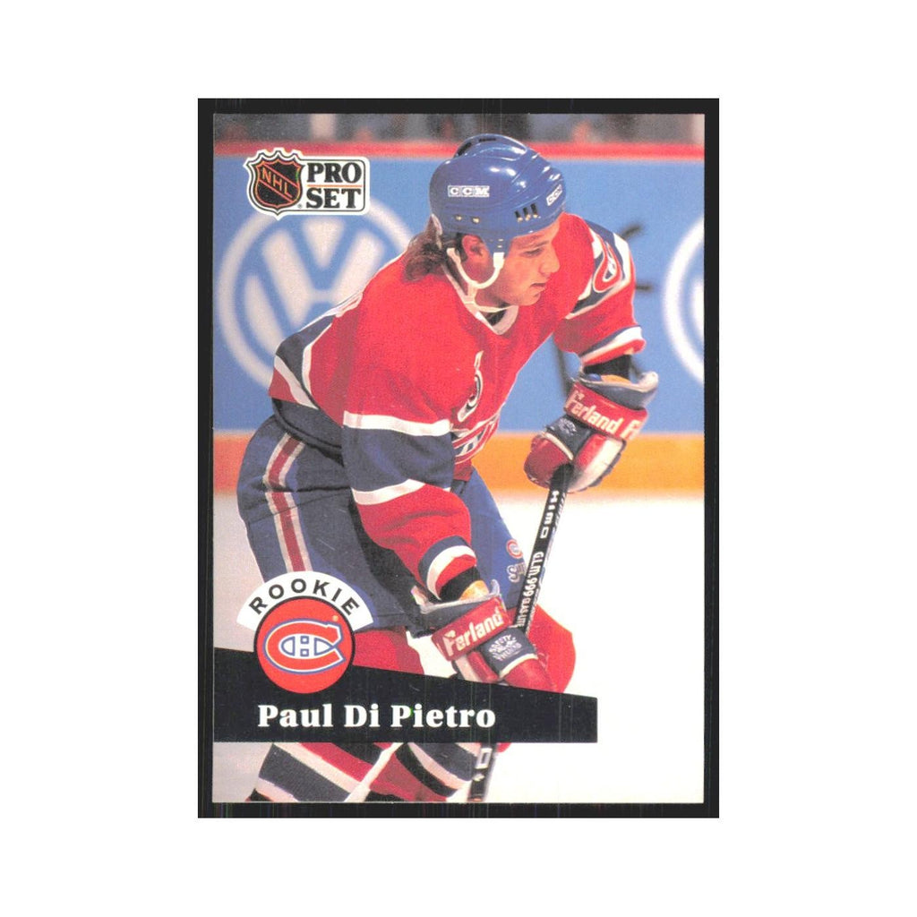 1991 Pro Set Paul DiPietro RC Montreal Canadiens #546