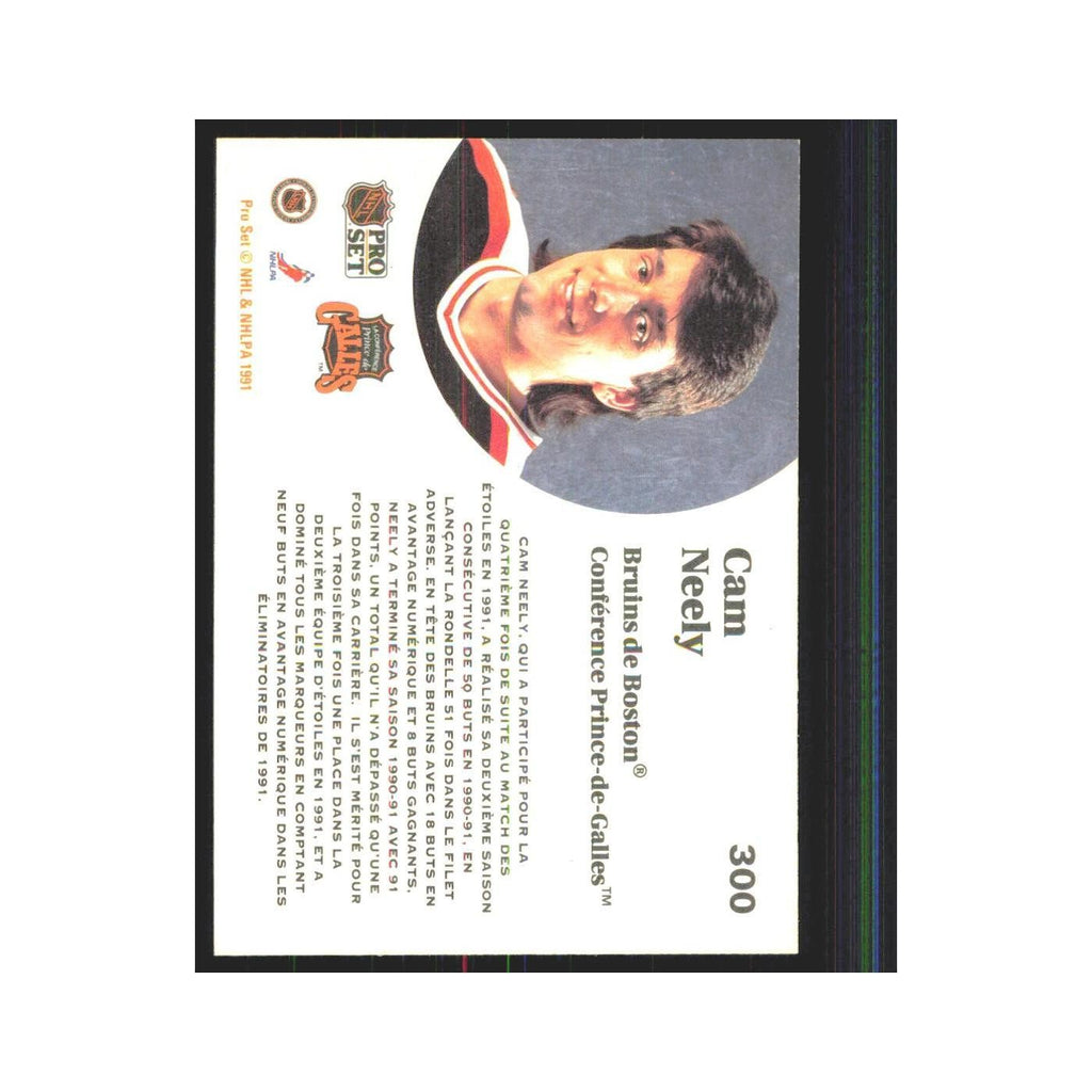 1991 Pro Set Cam Neely Boston Bruins #300