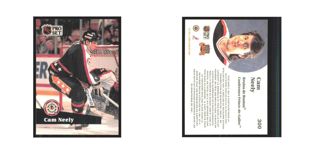 1991 Pro Set Cam Neely Boston Bruins #300