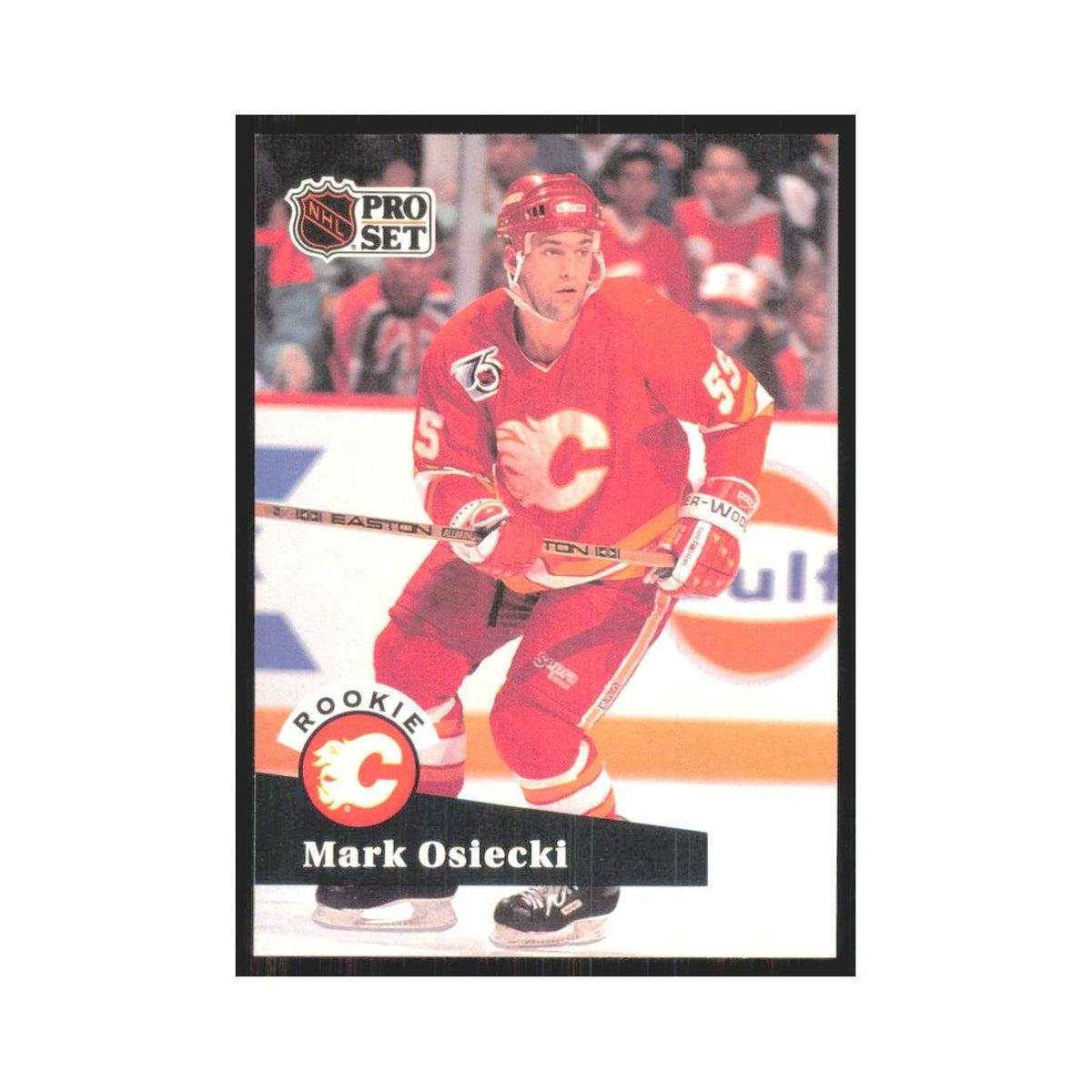 1991 Pro Set Mark Osiecki RC Calgary Flames #528