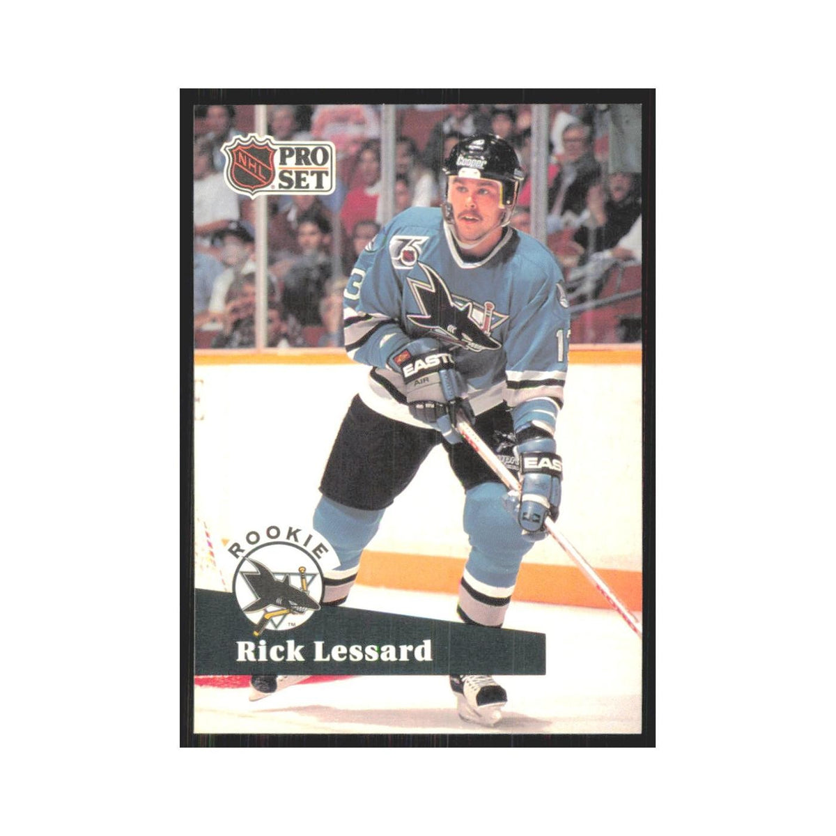 1991 Pro Set Rick Lessard RC San Jose Sharks #560