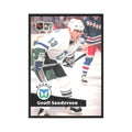 1991 Pro Set Geoff Sanderson RC Hartford Whalers #536