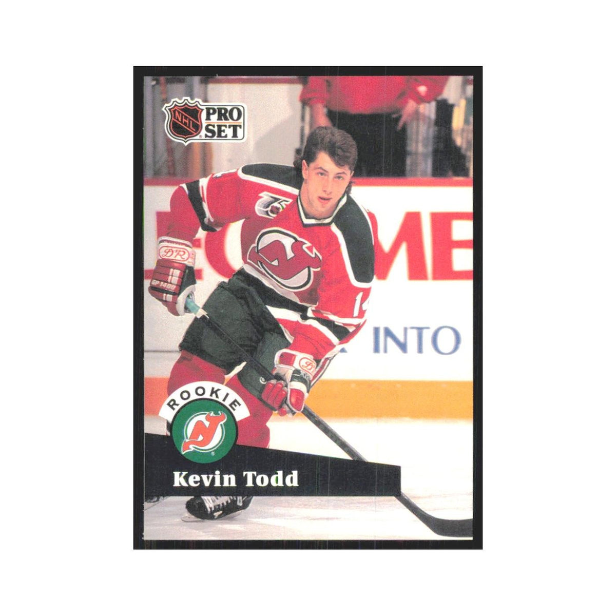 1991 Pro Set Kevin Todd RC New Jersey Devils #548