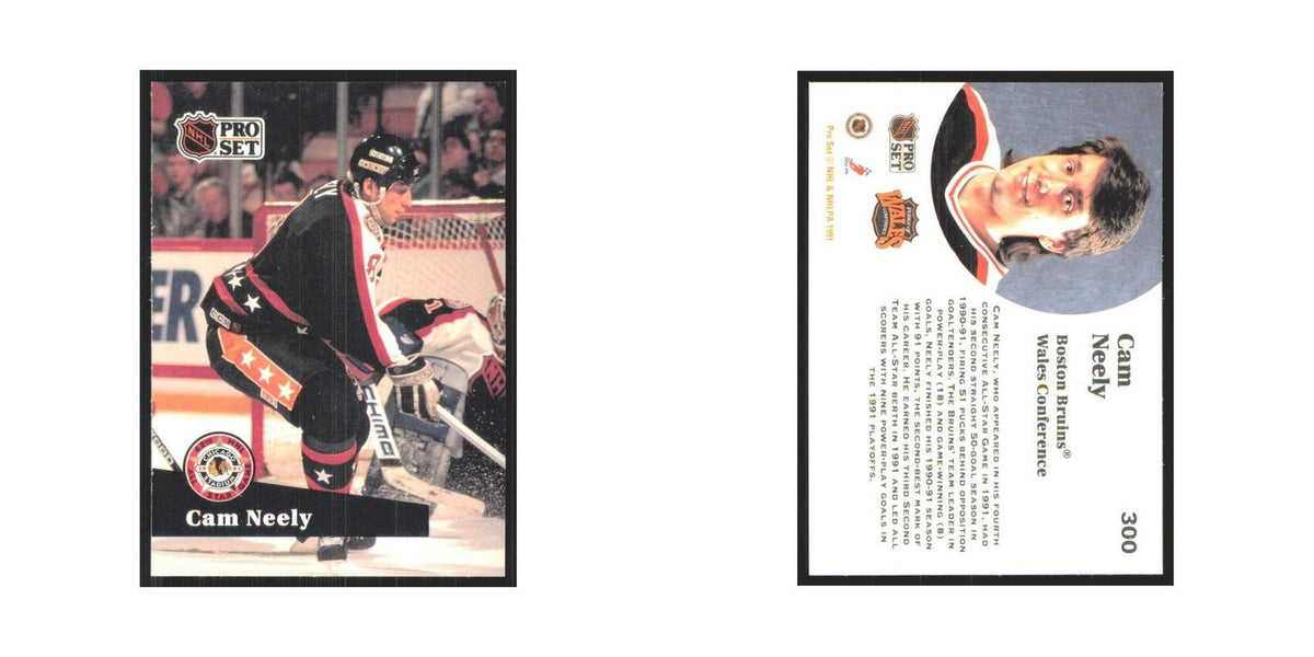 1991 Pro Set Cam Neely Boston Bruins #300