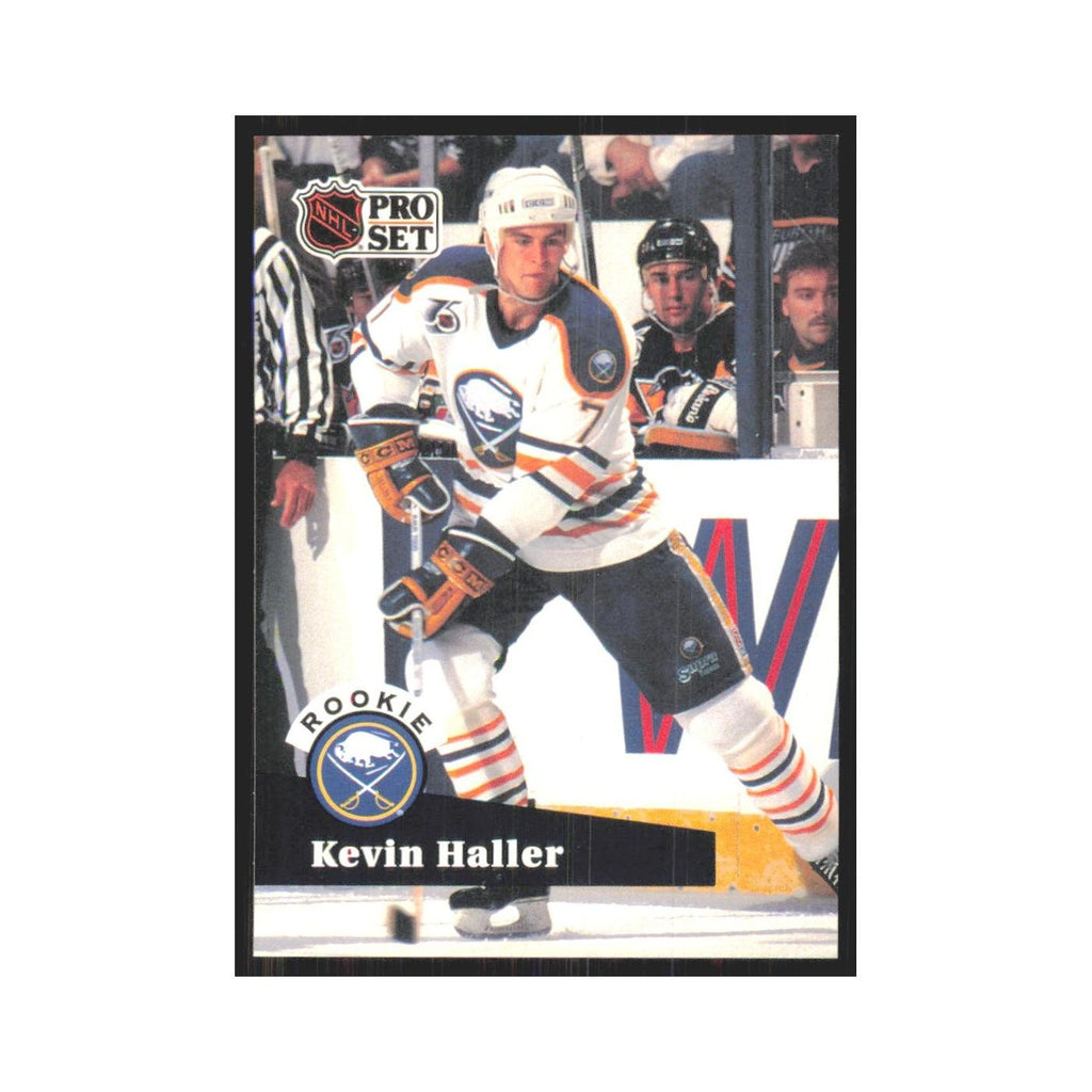 1991 Pro Set Kevin Haller RC Buffalo Sabres #525